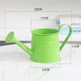 thumbnail image 2 of Metal Watering Can, Galvanized Steel Long Spout Watering Can,Watering Can Indoor Plants,Garden Watering Can,Outdoor Plant Watering Can,Vintage Garden Sprinkling Can, Ergonomic Handle Decorative Green, 2 of 7