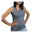 thumbnail image 4 of Tank para Mujer atletica Top Talla CH Gris, 4 of 4