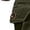 Army Green, variant on Mens Corduroy Pants Baggy Vintage Casual Fashion Button Down Pants with Pocket for Men Black