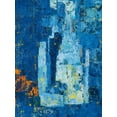 thumbnail image 2 of Vilsboll, Anne 25x32 Black Ornate Wood Framed with Double Matting Museum Art Print Titled - The River taught Me to Listen, 2 of 4