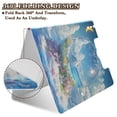 thumbnail image 2 of FORMRS A4 Clipboard Folder with Pen Holder Horizontal Foldable School Office Binder, Crystal Ocean, 2 of 9