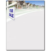 for Sale Stationery Letterhead Paper - 80 Sheets - Perfect for Real Estate Agent Advertisements