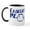 White/Black Inside, variant on CafePress - Charlie Bit Me Mug - 11 oz Ceramic Mug - Novelty Coffee Tea Cup