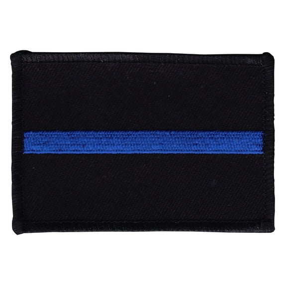 Thin Blue Line Rectangular Patch