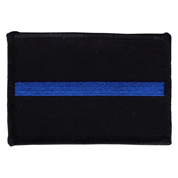 Thin Blue Line Rectangular Patch