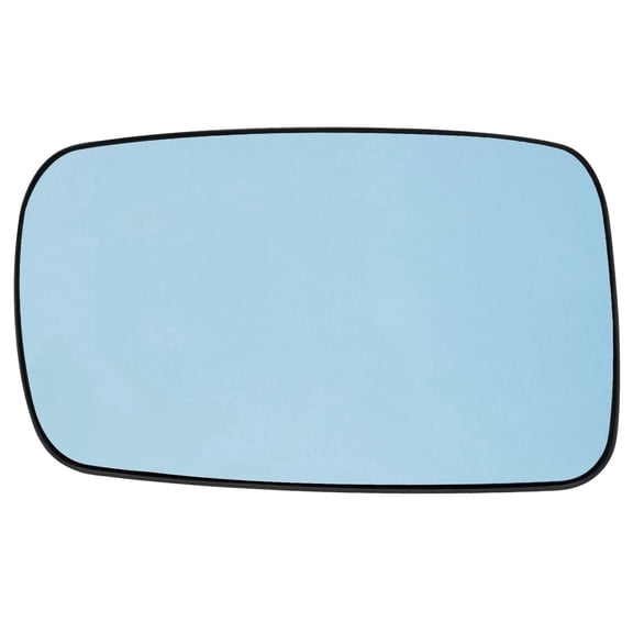 Rugged TUFF Driver Side Mirror Glass Replacement for 01-06 BMW 3-Series Coupe, 02-08 BMW 7-Series (Heat Defrost)