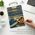 thumbnail image 5 of FMSHPON Starfish Rope Clipboard Hardboard Wood Nursing Clip Board and Pull for Standard A4 Letter 13x9 inches, 5 of 8