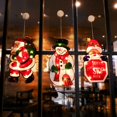 thumbnail image 3 of Christmas Led Window Suction Cup Hanging Lamp Elk Santa Snowman Christmas Tree Holiday Lamp Merry Christmas LED Lamps For Home, 3 of 6