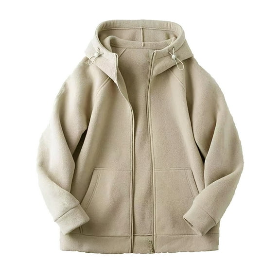 Ahabrexf Softshell Jacket Men, Classic Hue Outdoor Climb Sport Run Hand Pockets Zipper Long Sleeve Coat