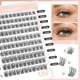 thumbnail image 3 of Pestañas autoadhesivas LA MAESII Clear Band Lash Clusters, 3 of 6