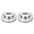 thumbnail image 1 of Uxcell 2 Pcs Polea de Aluminio, Rueda Sincrónica de Correa de Tiempo XL de 40 Dientes con Agujero de 19mm, Paso de 5.08mm y Ancho de Ranura de 11mm para Correa, Máquina CNC, Impresora 3D, 1 of 5