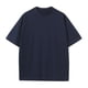 thumbnail image 5 of Playeras Elvqul para Hombre de Color Sólido Manga Corta Cuello Redondo Azul Marino Casuales Algodón, 5 of 5
