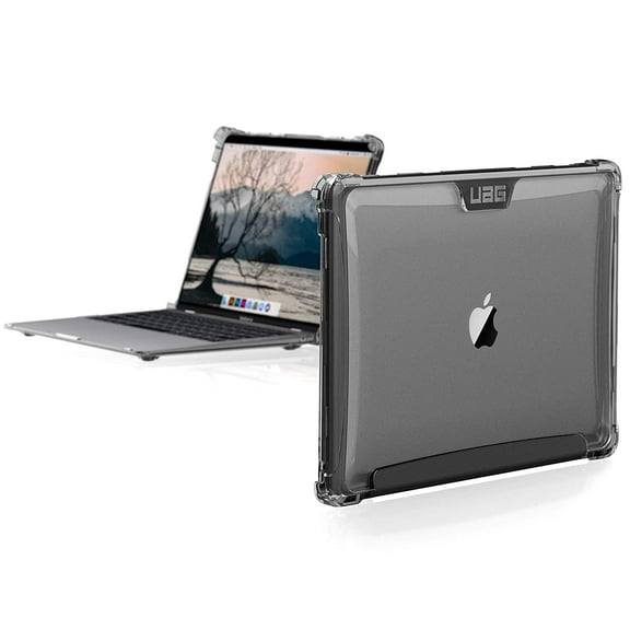 UAG MacBook Air 13-inch Case (2018-2020 M1) (A1932, A2179, & A2337) Plyo Feather-Light Rugged [Ice] Military Drop Tested Laptop Cover