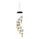 thumbnail image 2 of Lámpara de Noche Decorativa de Jardín con Carillón de Viento de Jardín IP65 Impermeable para Césped, Patio, Fiesta en Casa, Festival, Decoración Bola beige Macarena luz de carillón de viento, 2 of 8