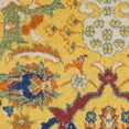 thumbnail image 4 of Nourison Allur Boho Indoor Area Rug Yellow Multicolor 5'3" x 7'3", 4 of 9