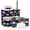 Color 4, variant on Bathroom Accessory Set 6 Piece Back to School Chalkboard Colorful Classroom Supplies Trash can, Toothbrush Holder, Toothbrush Cup, Soap Dispenser, Soap Dish, Toilet Brush Holder