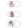 thumbnail image 1 of MasteelfCA 3 Pcs Creative Caméra Web Covers Anti-peeping Covers Privacy Protection Covers, 1 of 8
