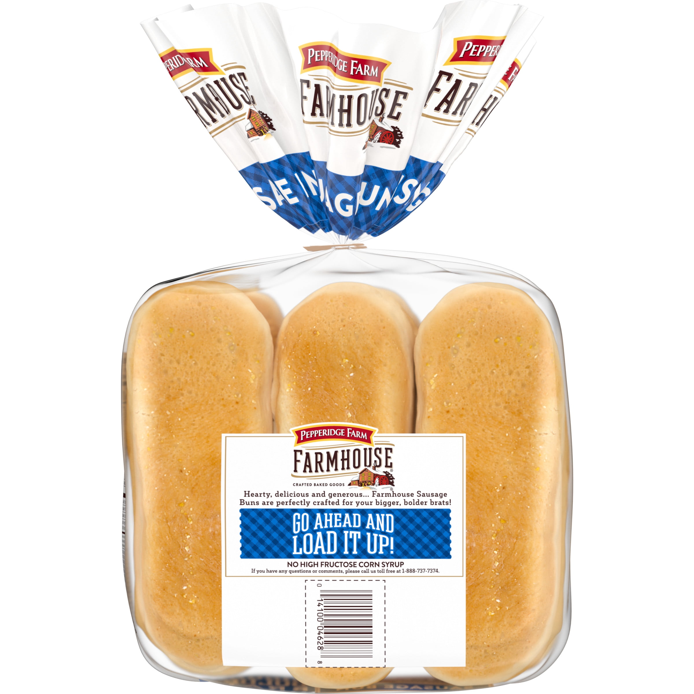 Pepperidge Farm Farmhouse Sausage Buns, 6-Pack Bag