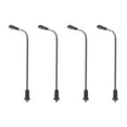 thumbnail image 1 of Unique Bargains Model Railway LED Lamppost Lamps White 1/300 Scale 4cm 1.57inch 3V 4Pack, 1 of 5