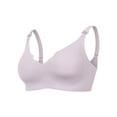 thumbnail image 4 of Fsqjgq Sports Bras for Women Underwear Bras No Underwire Wireless Bras Front Closure Sports Bras for Women Thin Bra Without Underwire Soft Bustier Seamless Bra Without Underwire With Additional Bra E, 4 of 4