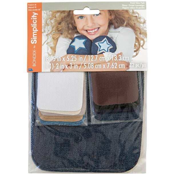Bondex MultiColor Value Pack Fabric Ironon Patches and Other Items