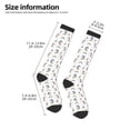 thumbnail image 2 of Balery Funny Kawaii Unicorns Dancing Calcetines novedosos Calcetines deportivos Calcetines hasta la rodilla Calcetines de algodón Calcetines originales y geniales, 2 of 6