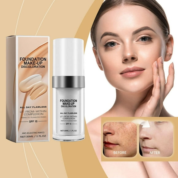 Popular pick Best Scar Concealer Color Changing Foundation Liquid Full Coverage Base Makeup Colour Changing Foundation Hydrating And Light Long Lasting Foundation 30ml