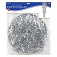 thumbnail image 4 of Beistle Silver Metallic Plastic Novelty Hanging Chandelier Awards Night Decorations New Year‚Äôs Eve Party Supplies, 4', 4 of 4