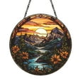 thumbnail image 1 of RKSTN a Pendant Hanging Wreath Colorful Circular Wall Decoration Window Decoration Festival Decorations 15cm, 1 of 5
