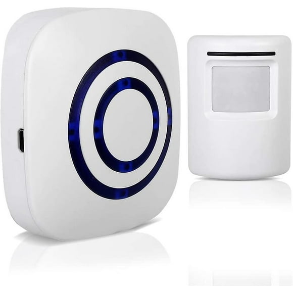 Wireless Doorbell Alarm Security Motion Detector Door Sensor For Home With Receiver And Sensor