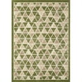 thumbnail image 1 of L-Baiet CH179S46 4 x 6 ft. Lola Geometric Rug, Green, 1 of 4