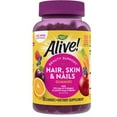 thumbnail image 2 of Nature's Way, Alive! Hair, Skin & Nails with Collagen & Biotin, Strawberry, 60 Gummies, 2 of 5