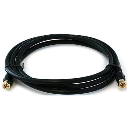 UPC: 0844660030317 | Monoprice Coaxial Cable RG-6 6 ft. Black 3031