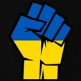 thumbnail image 3 of CafePress - Stand With Ukraine Sweatshirt - Zip Hoodie, Classic Hooded Sweatshirt with Metal Zipper, 3 of 4