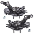 thumbnail image 2 of 2x Steering Knuckle Assembly - Dodge Attitude & Hyundai Accent 2014-2017 - Front Left & Right - OEM: 51715-1R503, 51755-1R000, 698-295, 2 of 7