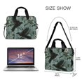 thumbnail image 3 of FORMRS 16" Laptop Bag Carrying Sleeve Case with Handle Travel Shoulder Briefcase, Mystic Crows Pattern, 3 of 8