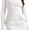 White, variant on ZANKLEY Women's Fall Long Sleeve Mock Neck Dress Basic Party Club Bodycon Mini Dresses