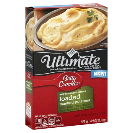 Betty Crocker Ultimate Loaded Potatoes 4.9 oz Box (Best Loaded Scalloped Potatoes)