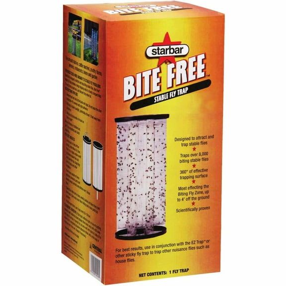 Starbar Bite Free Disposable Outdoor Fly Trap 3005363 Pack of 6 3005363 749824 Bundle 6