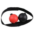 thumbnail image 1 of Juego de pelotas de entrenamiento de velocidad Reflexion - 2 pelotas (20g/80g), cinta ajustable para la cabeza, para la coordinación mano-ojo, entrenamiento de adultos/niños, 1 of 8