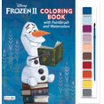 thumbnail image 1 of Coloring Book Disney Frozen 2 with Paint Palette Brush, 1 of 9