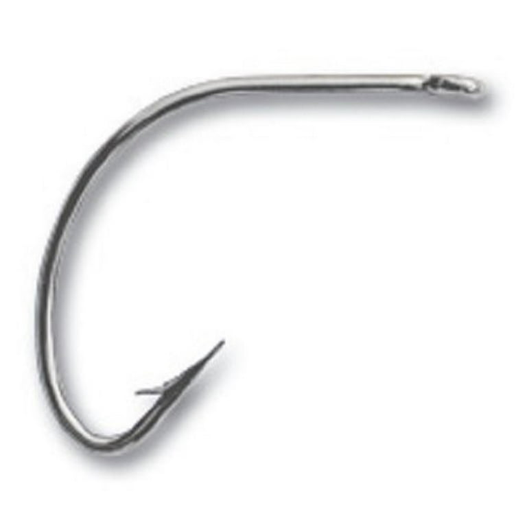 Mustad 37140 Wide Gap Classic Hook, Hollow Point, Slightly Reversed - 50  Per Pack 