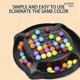 thumbnail image 2 of Juguete de combinación de bolas de arcoíris, colorido y divertido juego de mesa rompecabezas, 2 of 4
