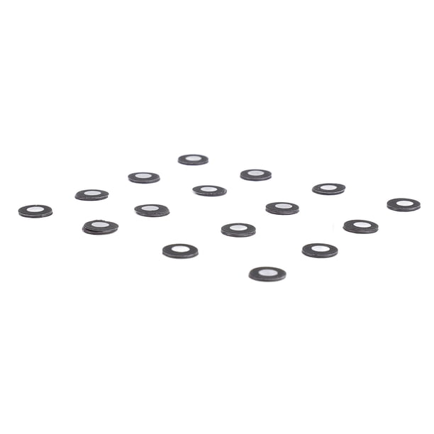 Marcadores De Escaneo 3D, Marcadores De Escaneo 3D De Alta Reflexión Adhesivo Fuerte Protector Solar Alta Precisión 3 Mm ID 6 Mm OD Buena Absorción De Tinta 150 Piezas Para