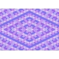 thumbnail image 1 of Ahgly Company Indoor Rectangle Patterned Mauve Purple Area Rugs, 5' x 8', 1 of 6