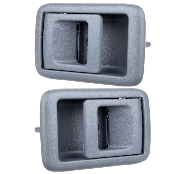 ECCPP Door handles Interior Inside Inner Front Driver Passenger Side Replacement for 2001 2002 2003 2004 for Toyota Tacoma Gray(2pcs)