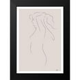 thumbnail image 2 of 1x Studio II 11x14 Black Modern Framed Museum Art Print Titled - Woman Sketch, 2 of 5