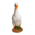 thumbnail image 3 of Garden Decor Animal Statue White Duck, 3 of 4