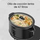 thumbnail image 2 of Chefman - Olla de Cocción Lenta 4.7L – Color Negro, 2 of 5