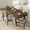 Brown, variant on 70.87 Inch Dining Table for 6-8 People Modern Industrial with Wood Top & Metal Legs